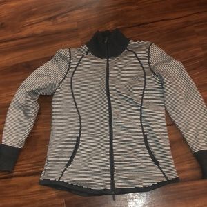Eddie Bauer full zip sweater jacket.